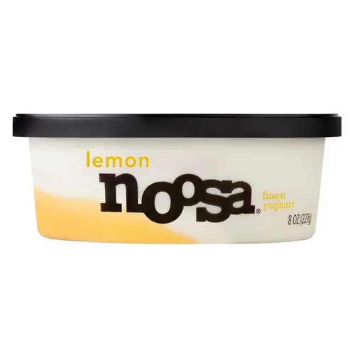 Noosa Yoghurt, Whole Milk Yogurt, Velvety Smooth & Creamy, Lemon, 8 oz Tub