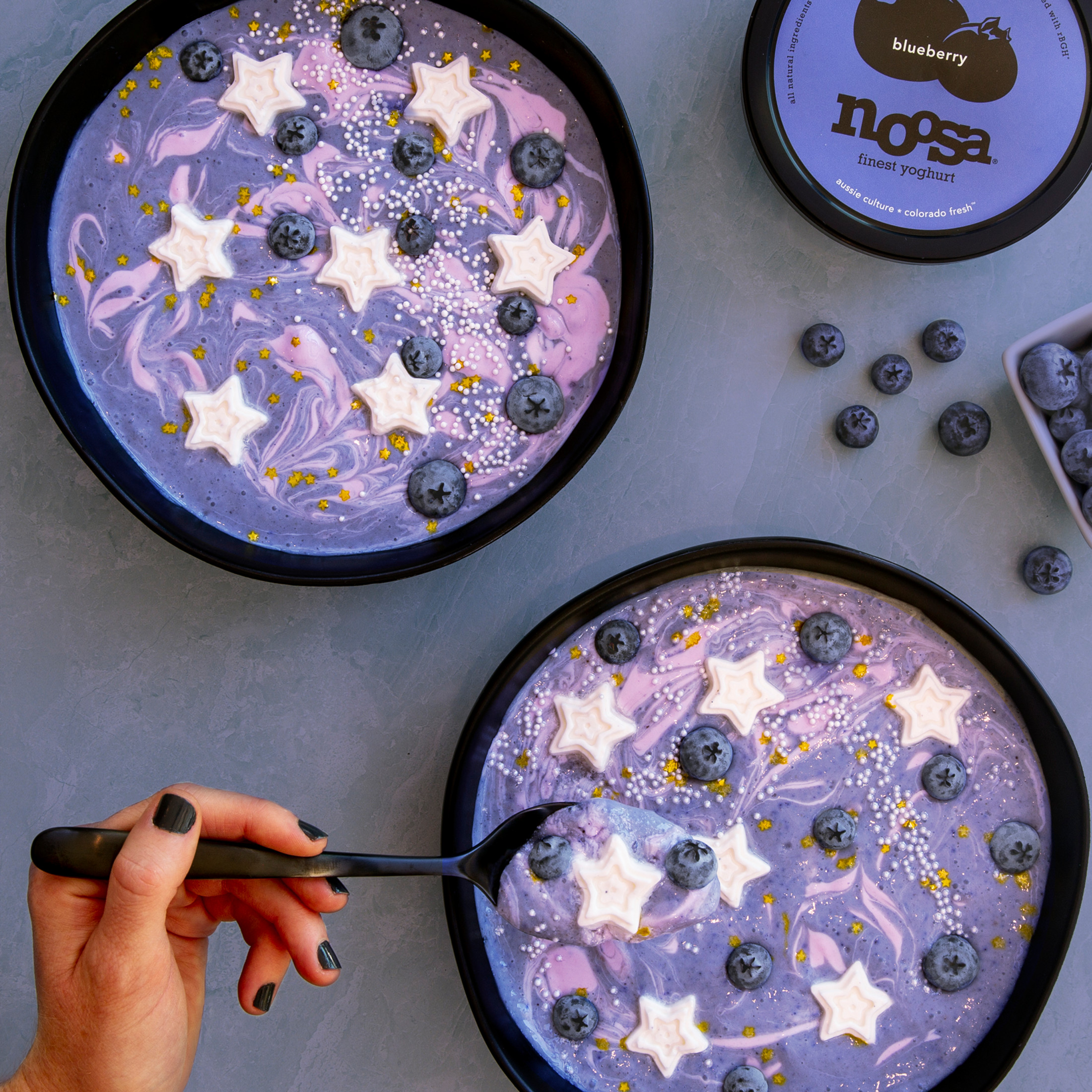 Noosa Yoghurt, Whole Milk Yogurt, Velvety Smooth & Creamy, Blueberry, 8 oz Tub thumbnail 4