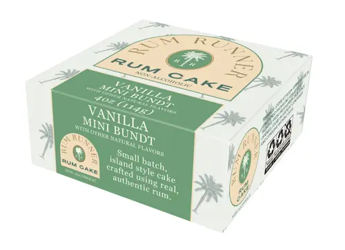 Rum Runner Vanilla 4 oz. Bundt Cake