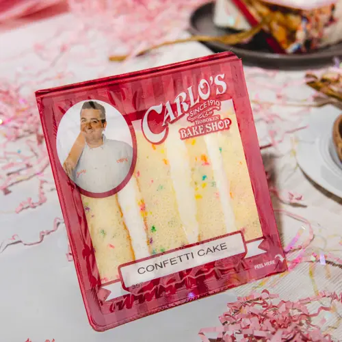 Carlo's Bakery Confetti Cake Slice, 6.25 oz., 1 Count thumbnail 3