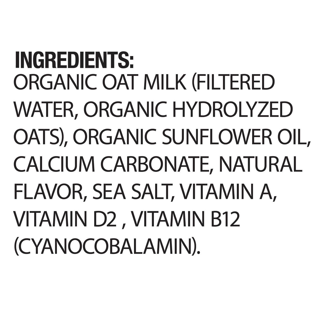 Oatsome Organic Oat Milk, 1-Liter Carton, 33.8 Fl Oz (Pack of 1) thumbnail 2