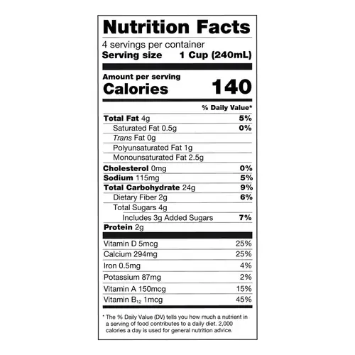 Oatsome Organic Oat Milk, 1-Liter Carton, 33.8 Fl Oz (Pack of 1) thumbnail 3