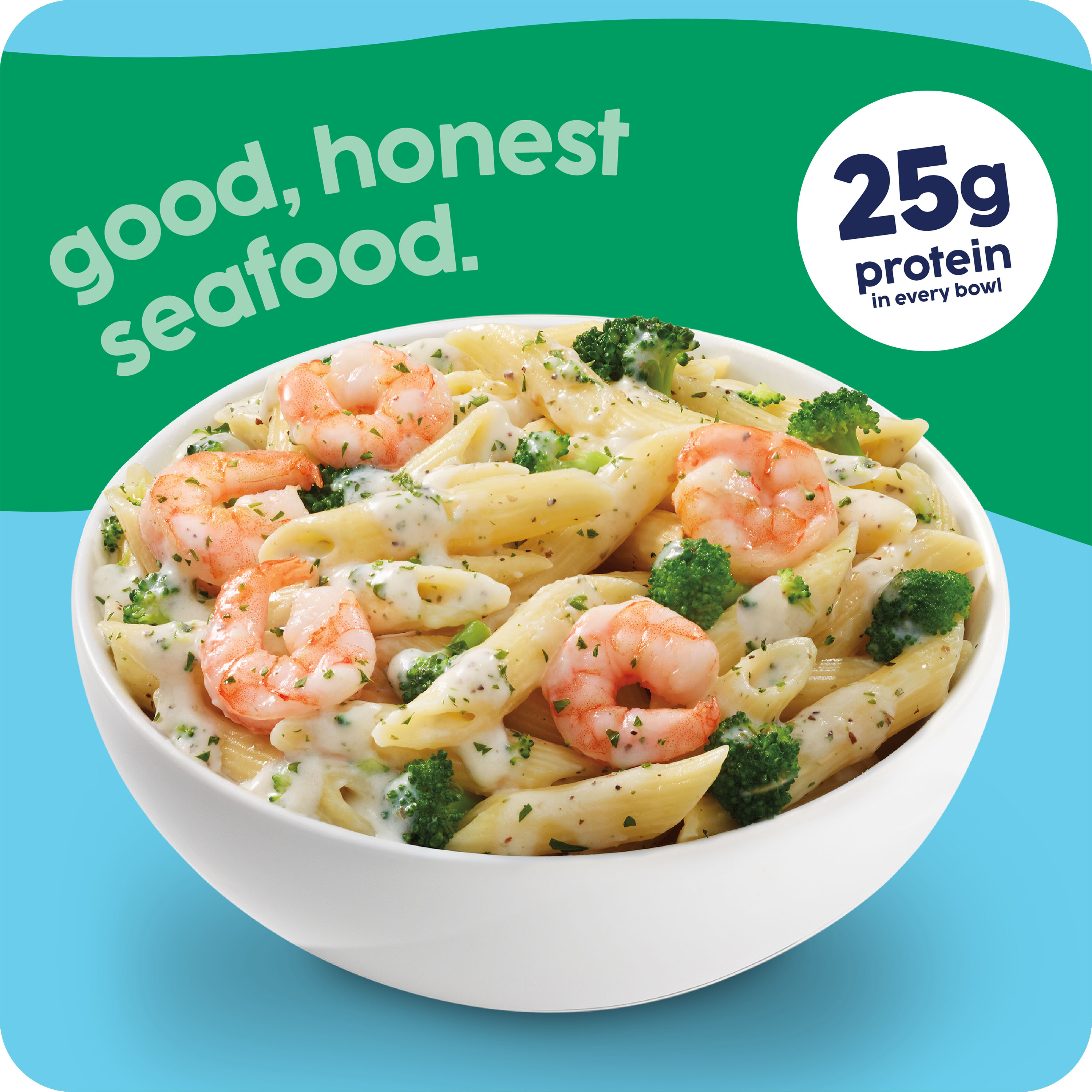 Scott & Jonâ€™s Frozen Meals, Shrimp Alfredo Pasta, Microwave Meals, Frozen Lunch or Dinner for One, 9.6 oz thumbnail 2