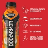 BODYARMOR SuperDrink Orange Mango Sports Drink, 12 fl oz bottles, 8 pack thumbnail 2