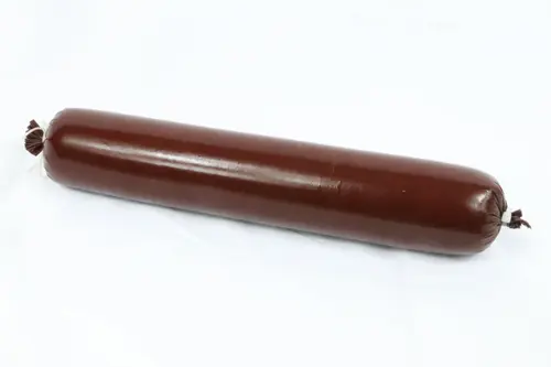 Summer Sausage Casing - 3lb Size 2.5 x 20 in. Mahogany Fibrous add Venison, Beef, Pork, Elk