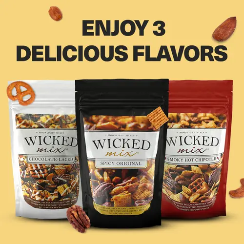 Wicked Mix Original Snack Mix with Mixed Nuts, Sweet & Spicy Trail Mix, 7oz (Pack of 1) thumbnail 2