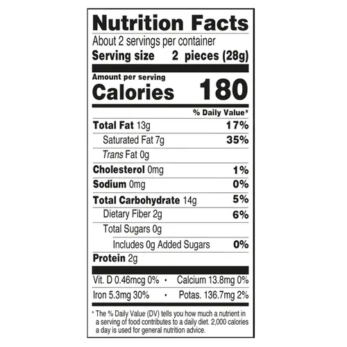 3 Count, Charge Chocolate Dark Chocolate, Highly Caffeinated, Individually Wrapped Ball, 54mg of caffeine, 1.5 oz thumbnail 2