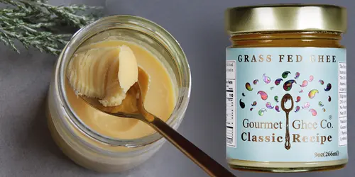 Classic Recipe Ghee Butter, By The Gourmet Ghee Company. Grass Fed, Casein & Lactose Free Ghee, 16oz thumbnail 2