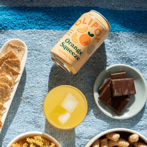 OLIPOP Prebiotic Soda, Orange Squeeze, 12 fl oz, Refrigerated thumbnail 3