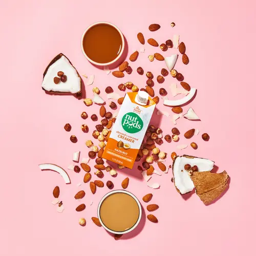 nutpods Hazelnut Unsweetened Dairy-Free Coffee Creamer 11.2oz 4-pack thumbnail 3