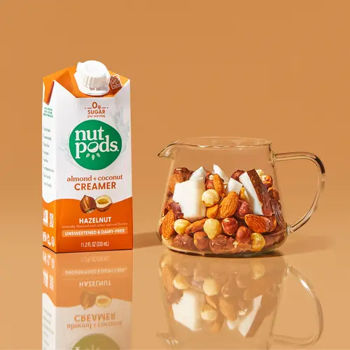 nutpods Hazelnut Unsweetened Dairy-Free Coffee Creamer 11.2oz 4-pack thumbnail 4
