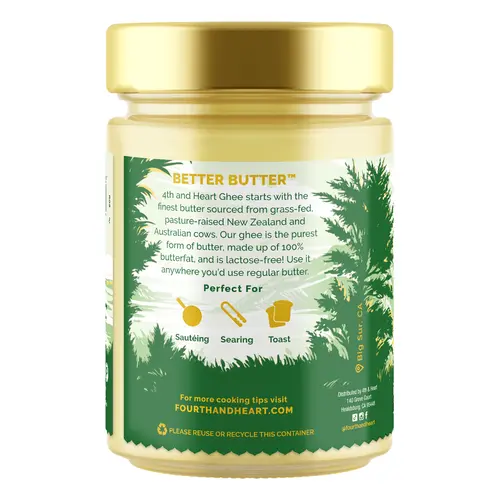 4th & Heart Original Recipe Ghee Clarified Butter, 9 oz thumbnail 2