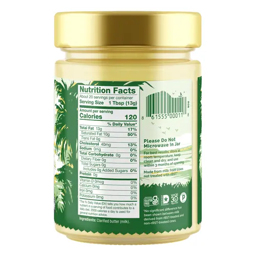 4th & Heart Original Recipe Ghee Clarified Butter, 9 oz thumbnail 3