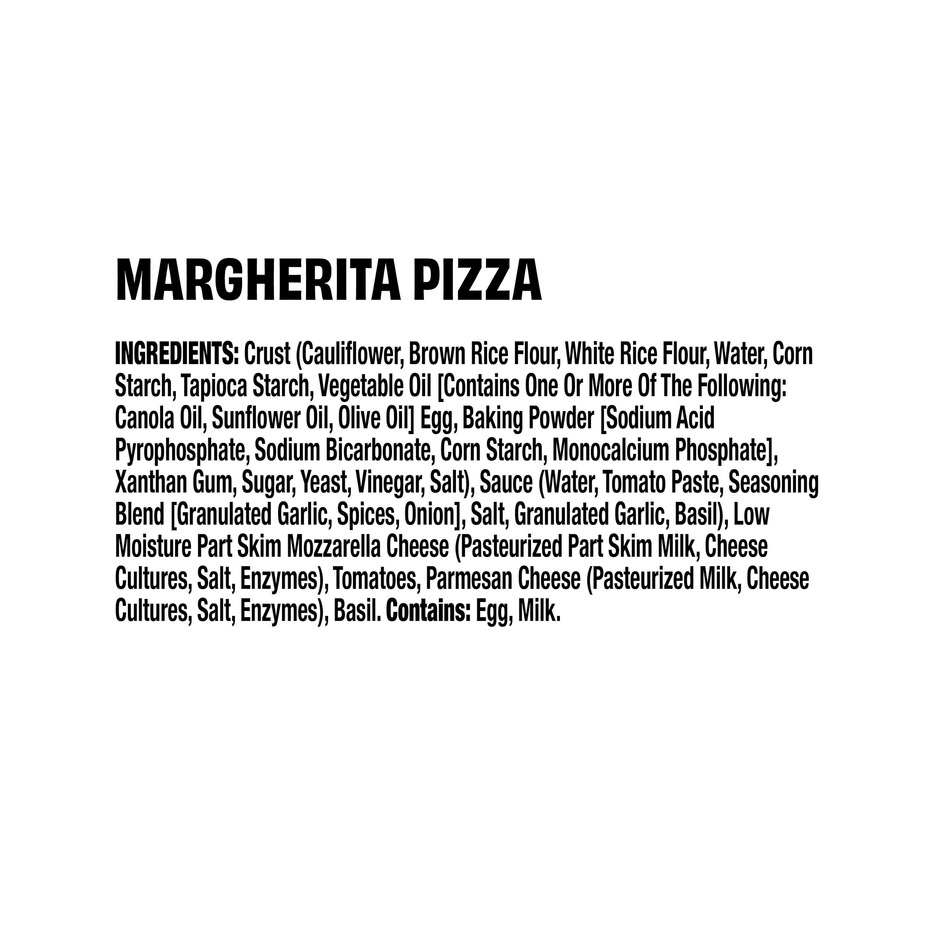 CAULIPOWER Margherita Stone-Fired Cauliflower Crust Pizza, 11.85 oz Box thumbnail 4
