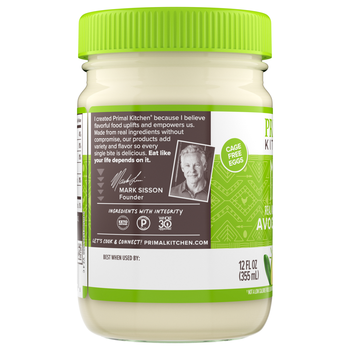 Primal Kitchen Original Mayo, Made with Avocado Oil, 12 oz thumbnail 3