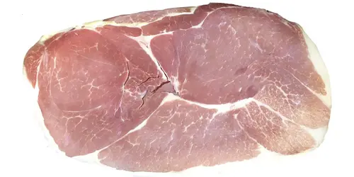 Rays Country Ham, 2.25 lbs Center Slices. 3 Pack â€“ Blue Ridge Mountain Cured, Vacuum-Sealed, Dry-Cured, Shelf-Stable. thumbnail 3