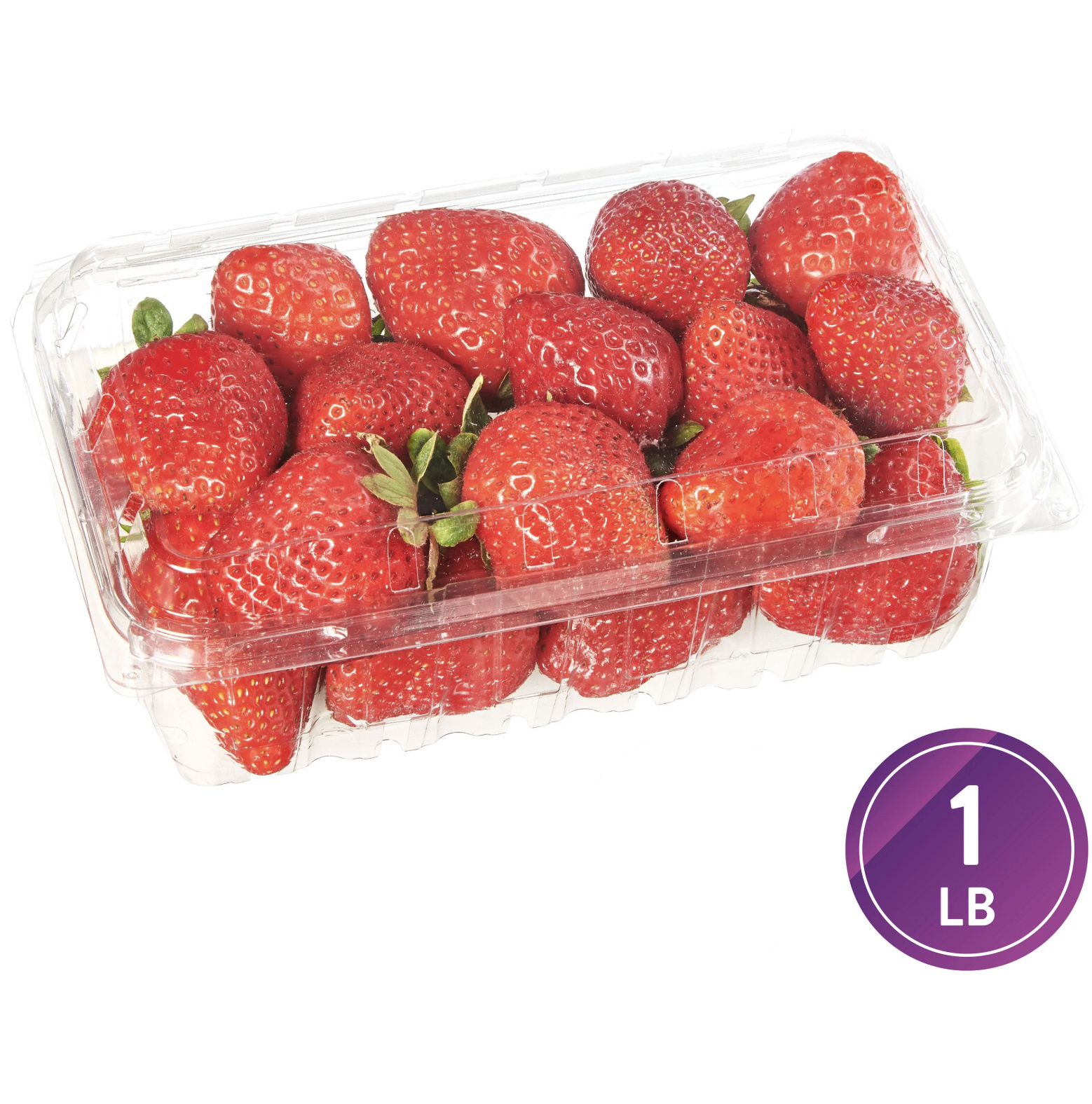 Fresh Ocean Spray Hydroponic Strawberries, 1 lb Container