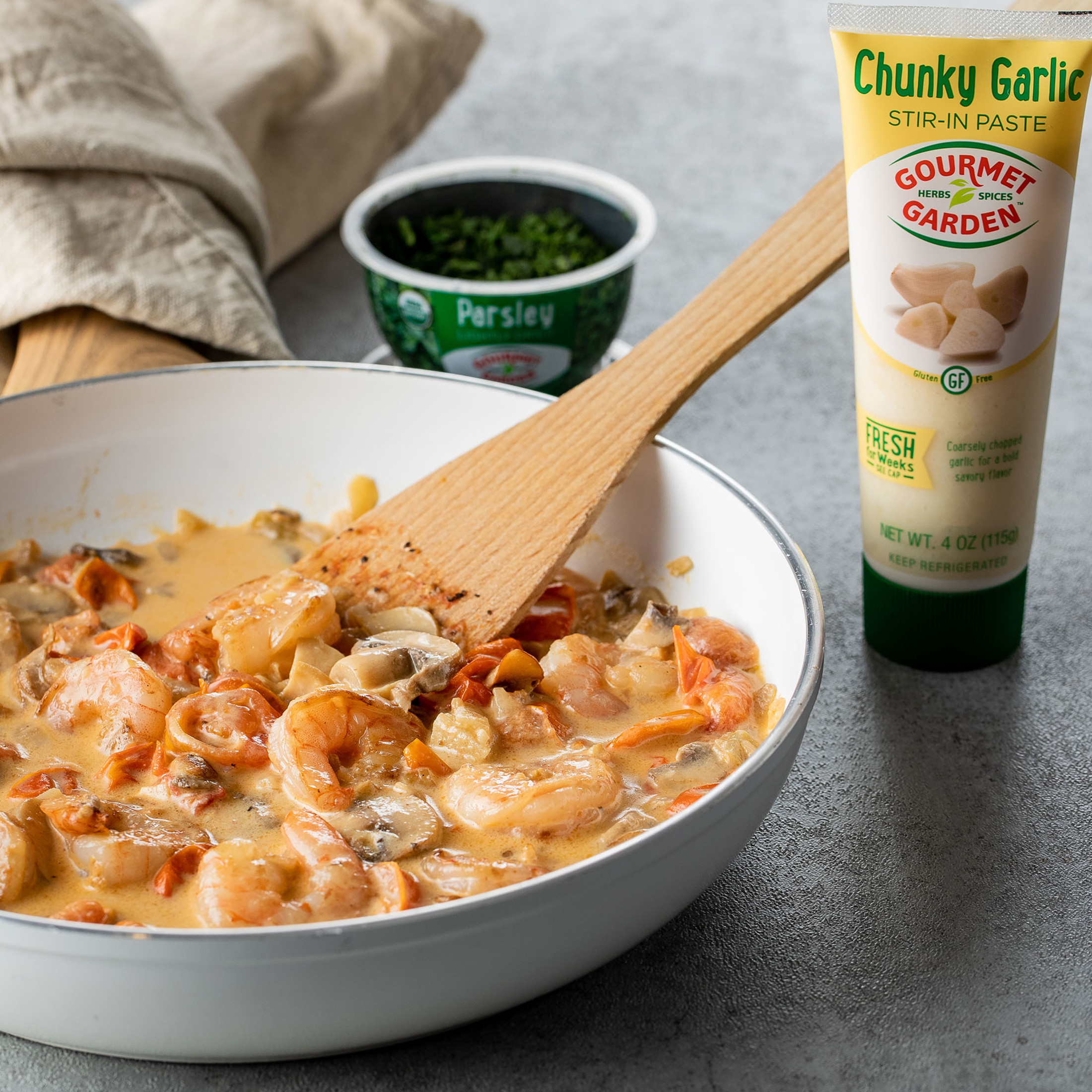 Gourmet Garden Gluten Free Minced Garlic Stir-in Paste, 4 oz Tube thumbnail 4