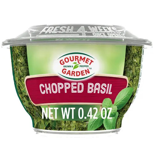 Gourmet Garden Gluten Free Lightly Dried Basil, 0.42 oz Cup