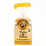 Einstein Bros Bagels Take & Toast, Plain Bagel, 5 Count, 18.5oz Bag