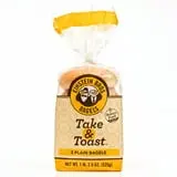 Einstein Bros Bagels Take & Toast, Plain Bagel, 5 Count, 18.5oz Bag