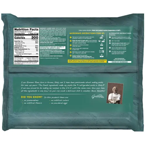 Giovanni Rana Fettuccine Chicken Alfredo Premium Meal Kit Tray (Family Size, 39oz), Refrigerated thumbnail 2