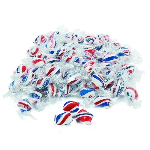 Patriotic Twist Mints, 4th of July, Memorial Day, Labor Day, USA, Parade Candy, Individually Wrapped, Approx. 172 Pieces, 2 lbs