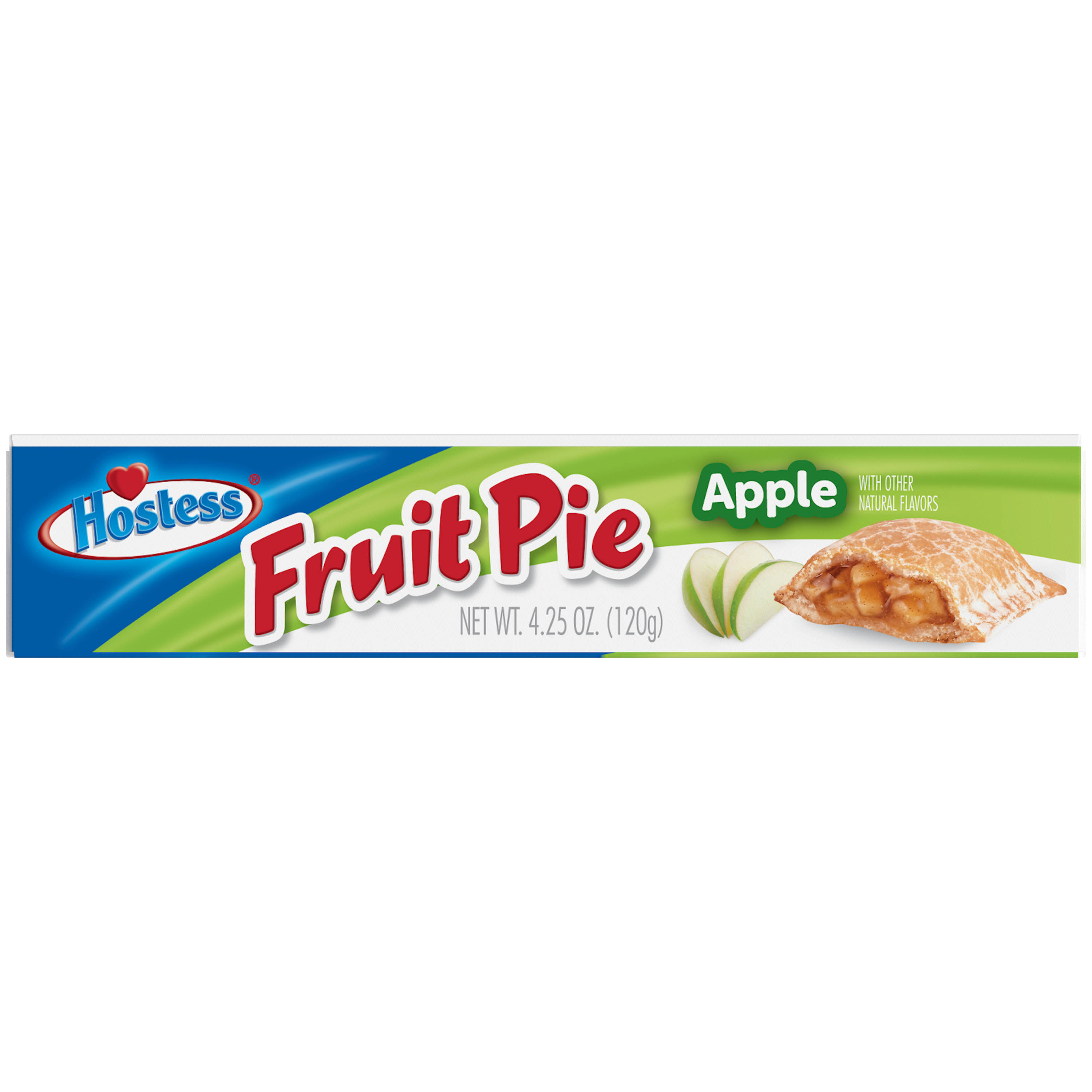 Hostess Fruit Pie, Apple Filled, Single Serve, 4.25 oz., 1 Count Wide Regular.  Cardboard Box. thumbnail 4