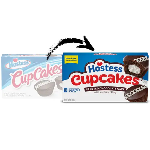 Hostess Cupcakes, Chocolate Snack Cakes, 12.7 oz Box (8 Ct.) thumbnail 3