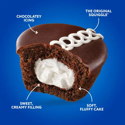 Hostess Cupcakes, Chocolate Snack Cakes, 12.7 oz Box (8 Ct.) thumbnail 4