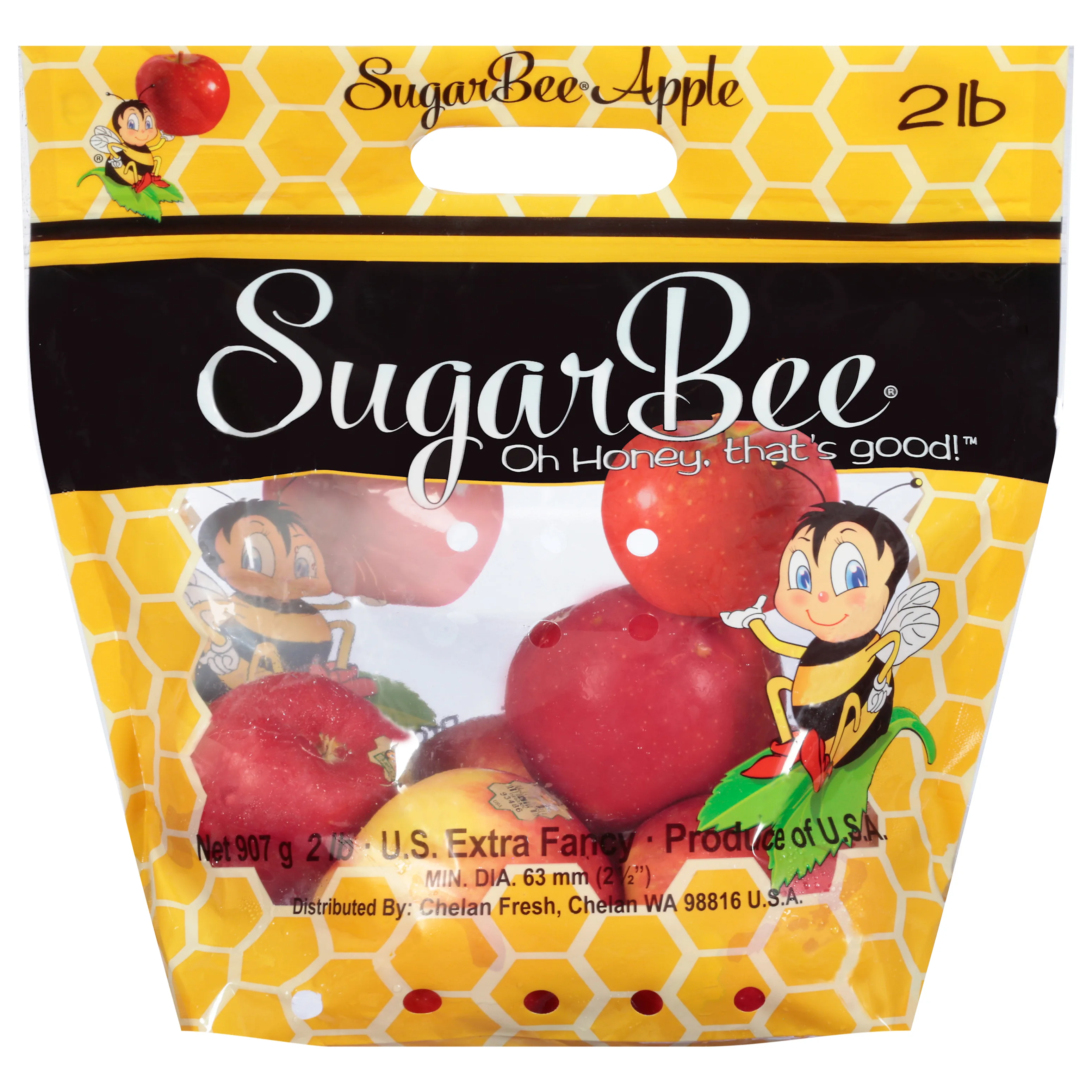 Fresh Sugarbee Apples, 2lb Bag
