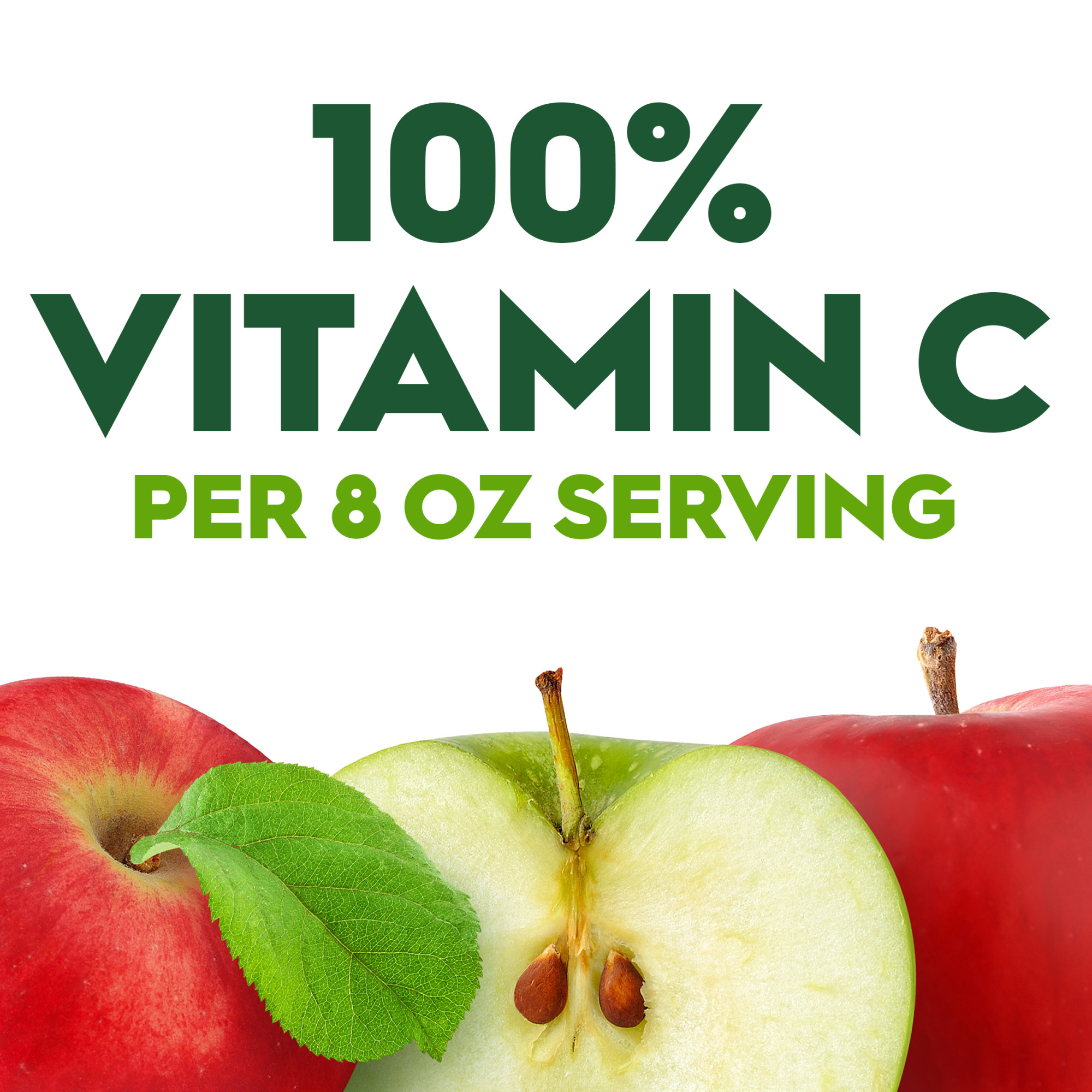 Juicy Juice 100% Juice, Apple, 128 fl oz Bottle thumbnail 3