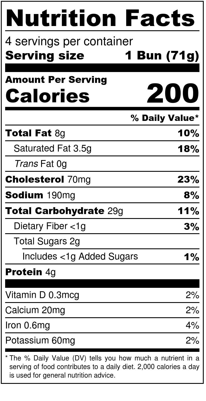 Katz Gluten Free Burger Buns |Gluten Free, Dairy Free, Nut Free, , Kosher | (1 Pack, 10.0 Ounce Each) thumbnail 2