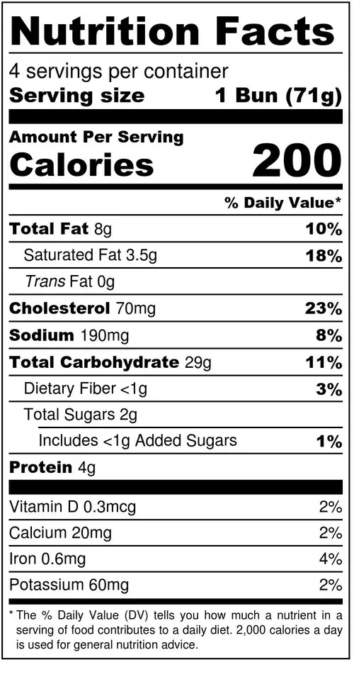 Katz Gluten Free Burger Buns |Gluten Free, Dairy Free, Nut Free, , Kosher | (1 Pack, 10.0 Ounce Each) thumbnail 2