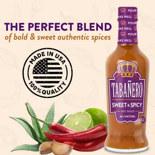 Tabanero Sweet & Spicy Hot Sauce - 5 oz. thumbnail 4