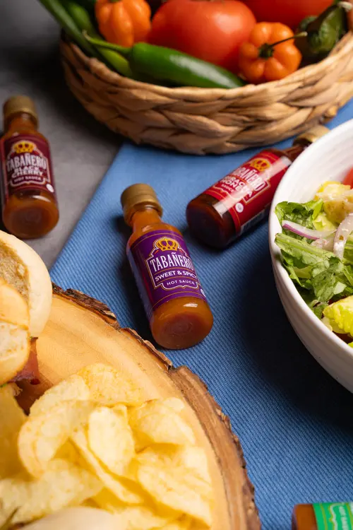 Tabanero Sweet & Spicy Hot Sauce - 1.7 Oz Mini Bottle thumbnail 2