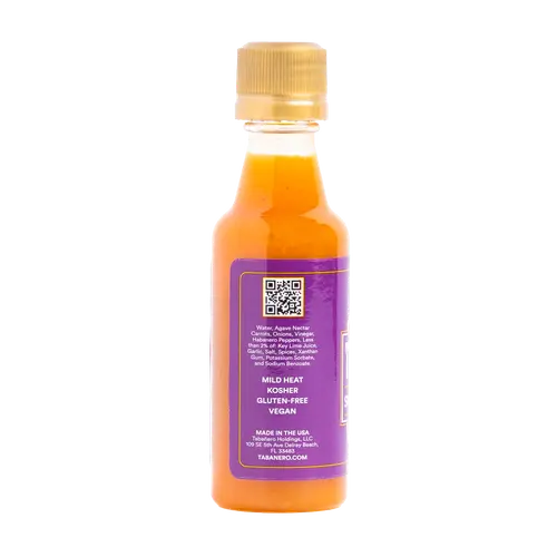 Tabanero Sweet & Spicy Hot Sauce - 1.7 Oz Mini Bottle thumbnail 4