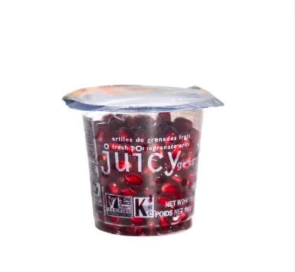 Pomegranate Arils, Ready to Eat Pomegranate Seeds, 4 oz Cup