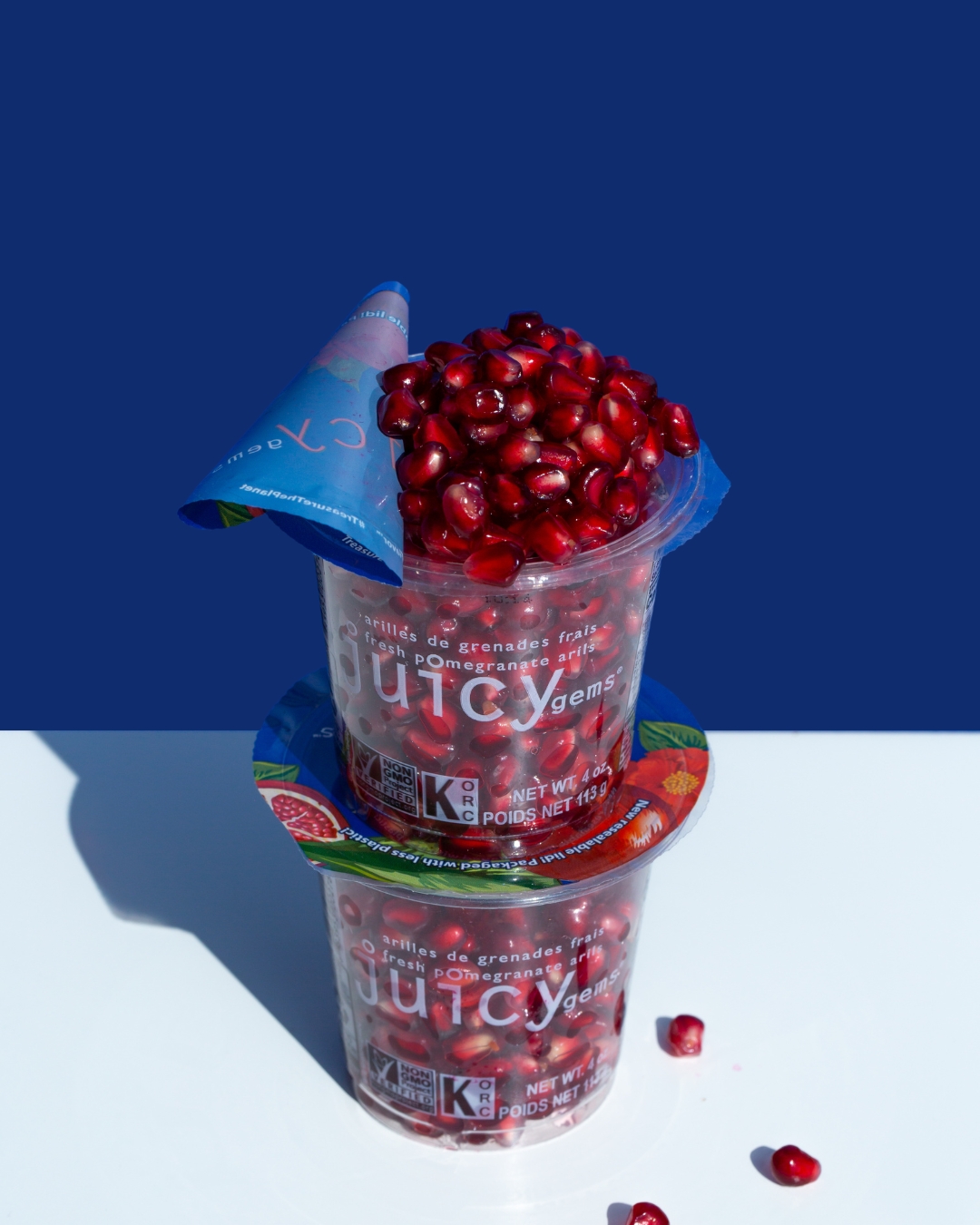 Pomegranate Arils, Ready to Eat Pomegranate Seeds, 4 oz Cup thumbnail 2