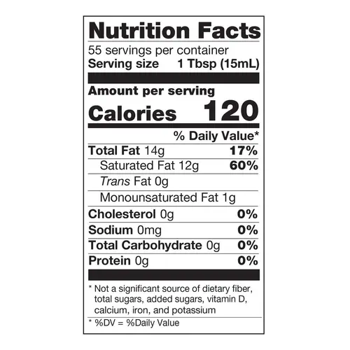 Betterbody Foods Virgin Organic Coconut Oil, 28.0 fl oz thumbnail 3