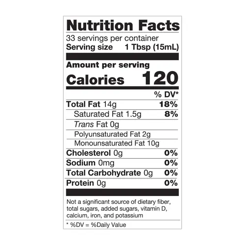 BetterBody Foods Avocado Oil, 16.9 oz Plastic Bottle thumbnail 3