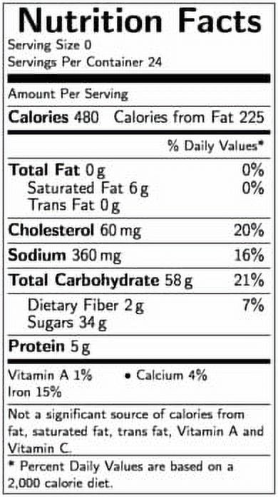 Otis Spunkmeyer Chocolate Chip Muffins Individually Wrapped, 4 Ounce, 24 Count Case thumbnail 2