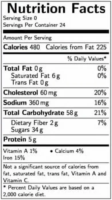 Otis Spunkmeyer Chocolate Chip Muffins Individually Wrapped, 4 Ounce, 24 Count Case thumbnail 2
