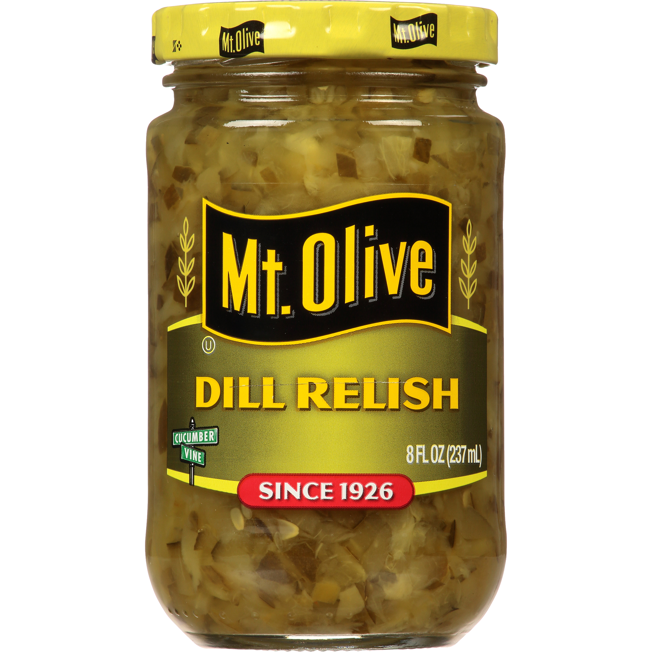 Mt Olive Dill Pickle Relish, 8 fl oz Jar