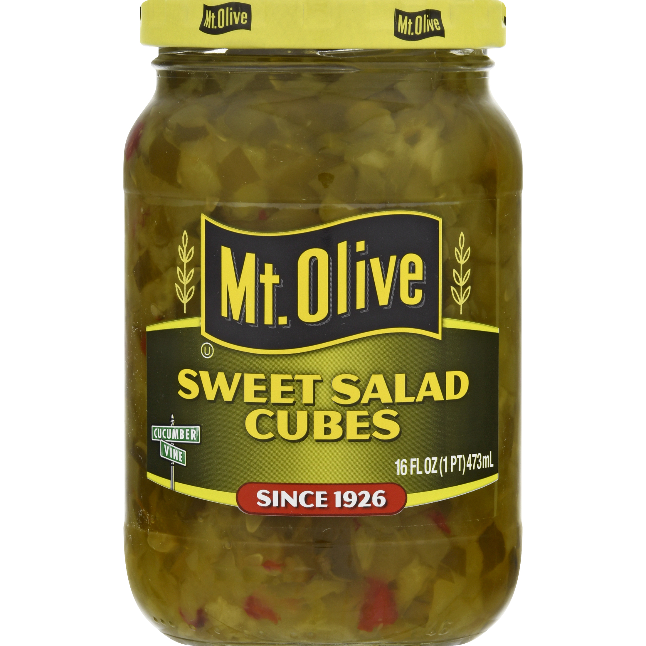 Mt Olive Sweet Salad Cubes 16 oz
