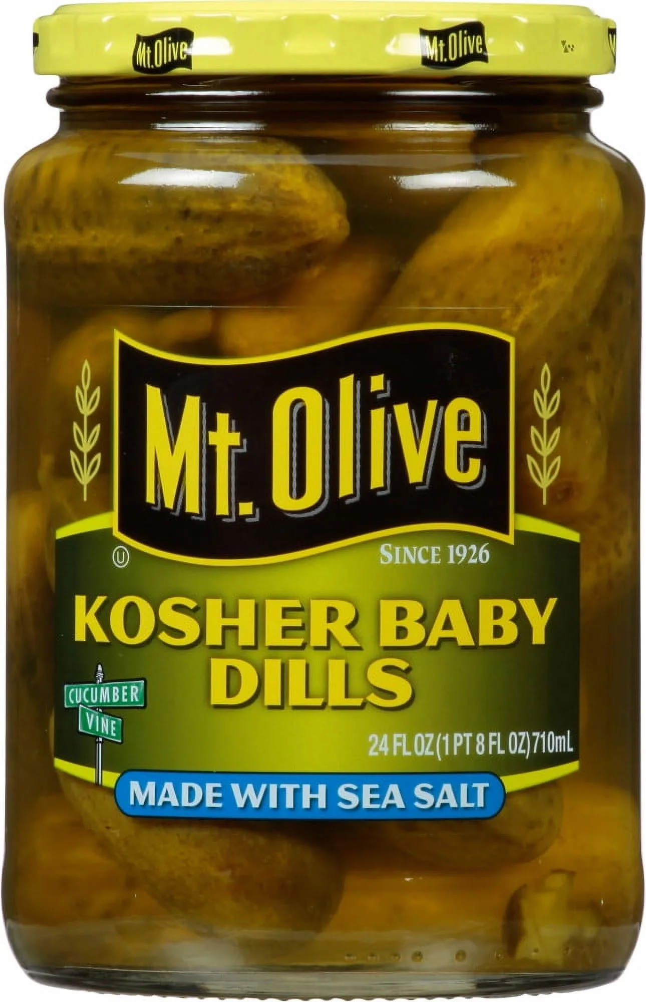 Mt. Olive Kosher Baby Dills, 24 oz