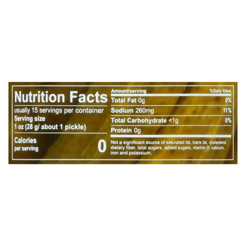 Mt. Olive Kosher Baby Dills, 24 oz thumbnail 3