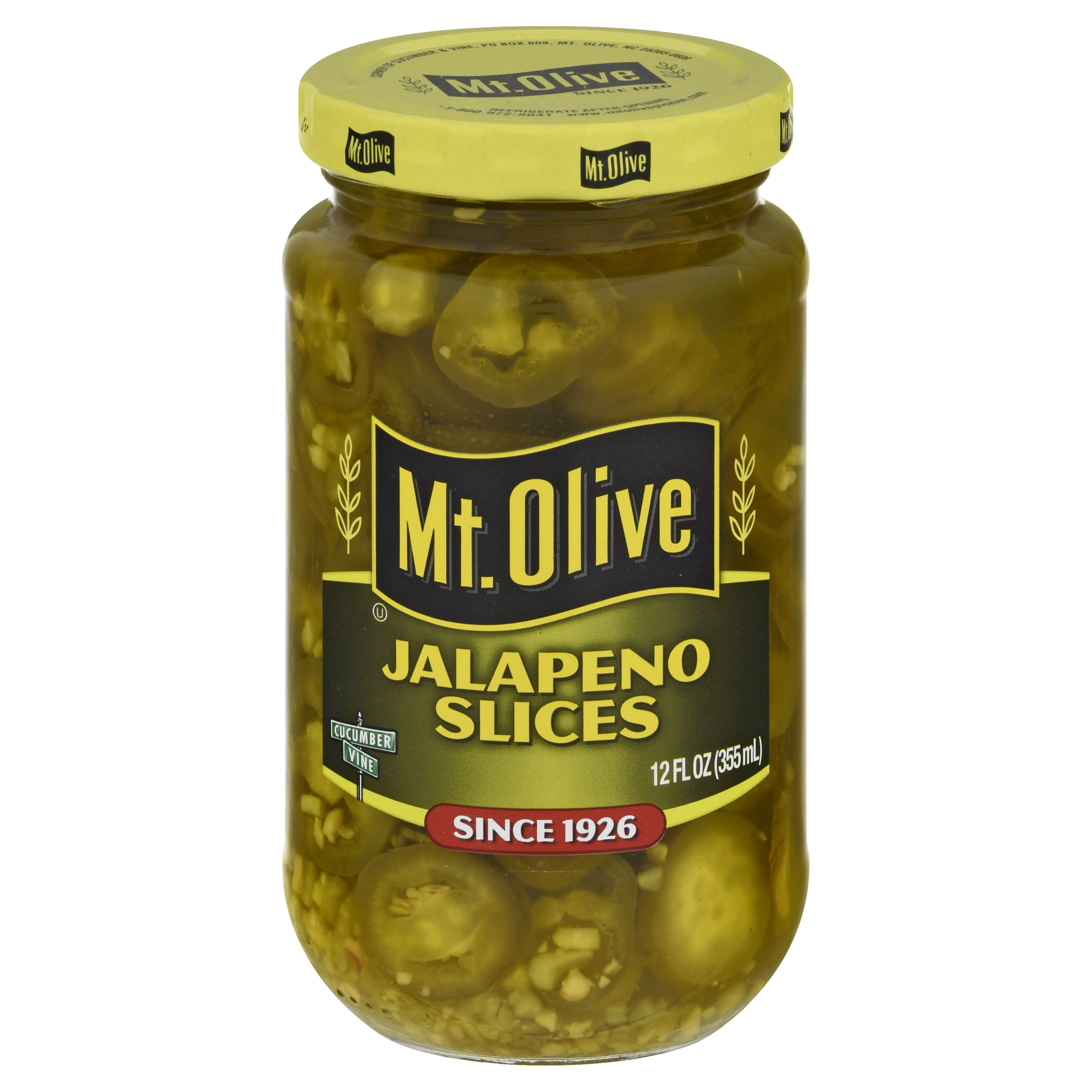 (6 pack) Mt Olive Fresh Pack Jalapeno Pepper Slices, 12 fl oz Jar thumbnail 4