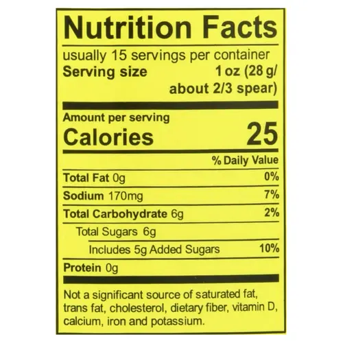 Mt. Olive Pickle Spears, Bread & Butter, 24 Fl Oz thumbnail 3