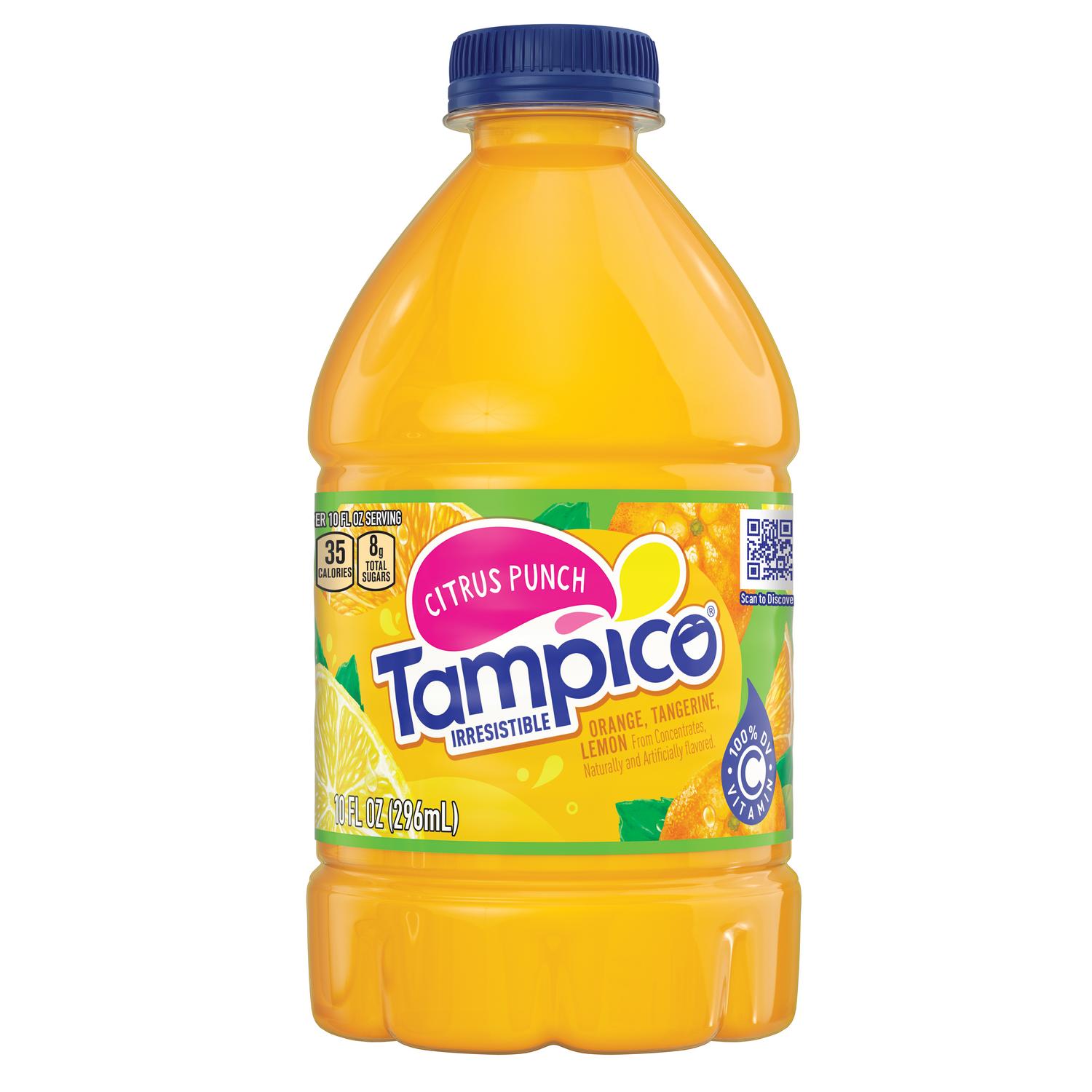 Tampico Citrus Punch, Orange Tangerine Lemon Juice Drink 10 fl oz 15 pack thumbnail 3